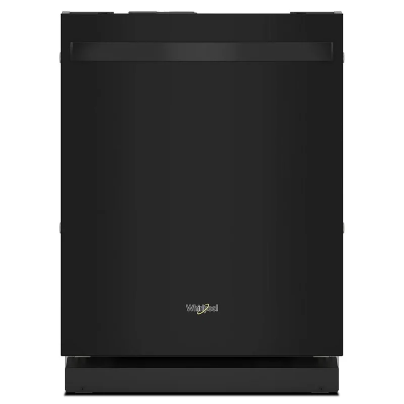 Whirlpool - 44 dBA Built In Dishwasher in Black - WDT550SAPB Black