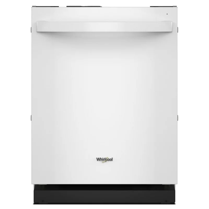 Whirlpool - 44 dBA Built In Dishwasher in White - WDT550SAPW White