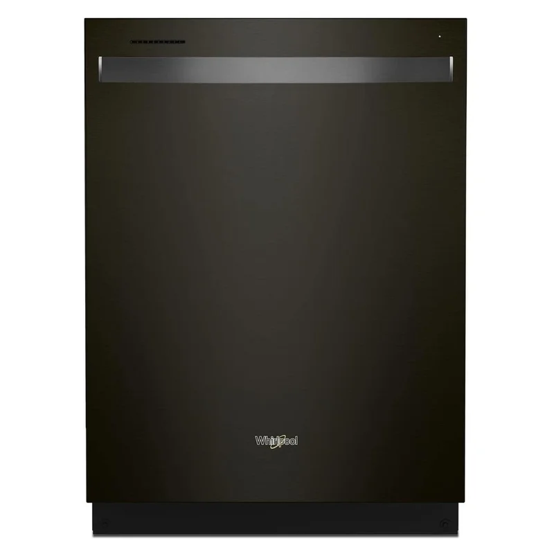 Whirlpool - 47 dBA Built In Dishwasher in Black Stainless - WDT750SAKV Black Stainless