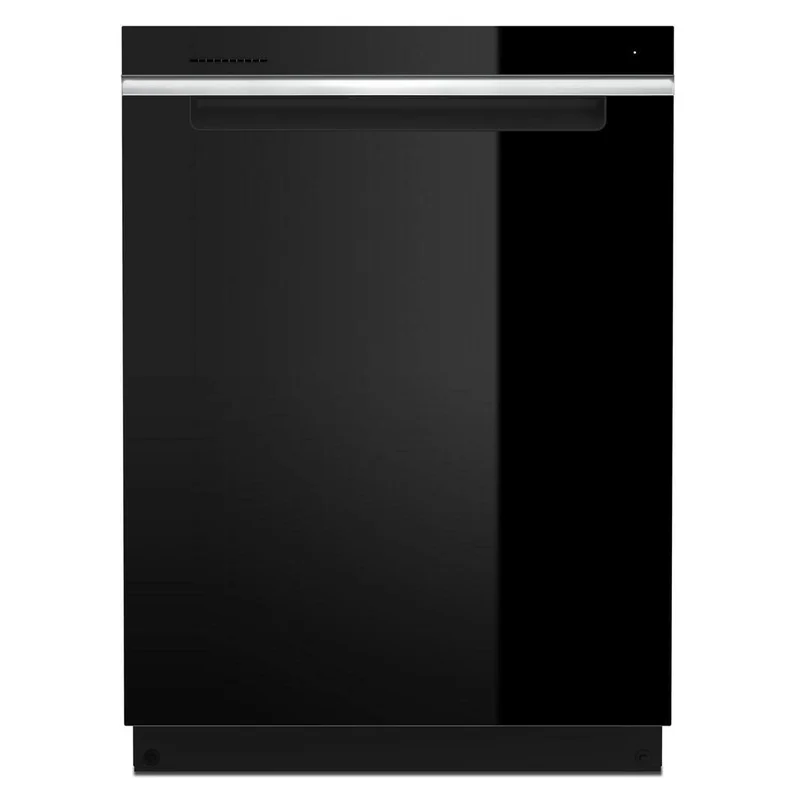 Whirlpool - 47 dBA Built In Dishwasher in Black - WDTA50SAKB Black