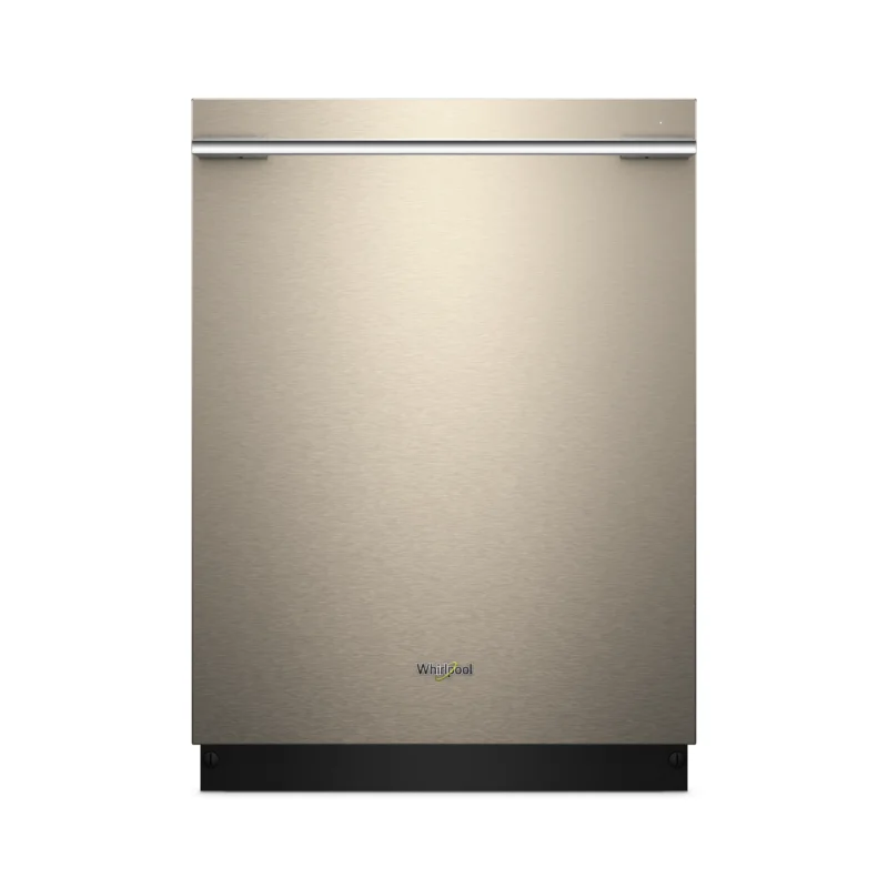 Whirlpool - 47 dBA Built In Dishwasher in Black - WDTA75SAHN Black