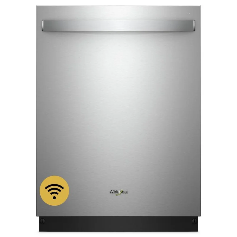 Whirlpool - 47 dBA Built In Dishwasher in Stainless - WDT975SAHZ Stainless