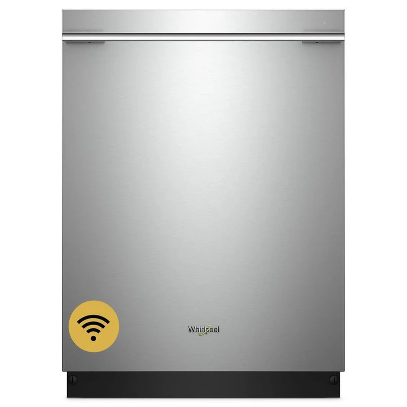 Whirlpool - 47 dBA Built In Dishwasher in Stainless - WDTA75SAHZ Stainless
