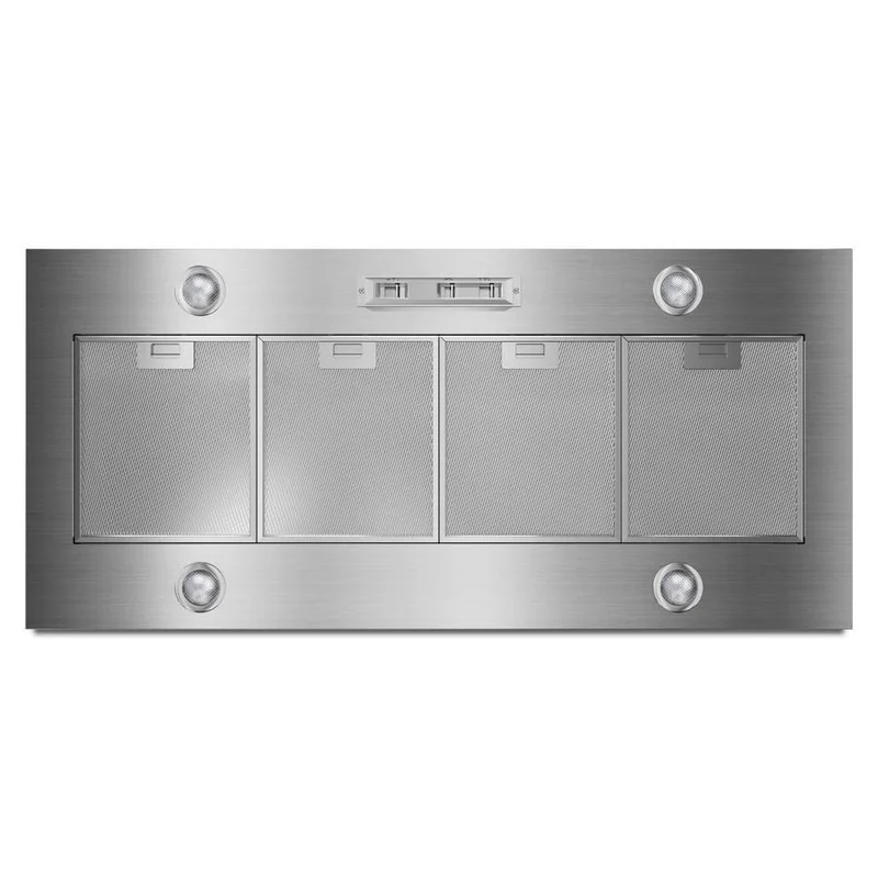 Whirlpool - 48 Inch 1170 CFM Blower & Insert Vent in Stainless - UVL6048JSS Stainless