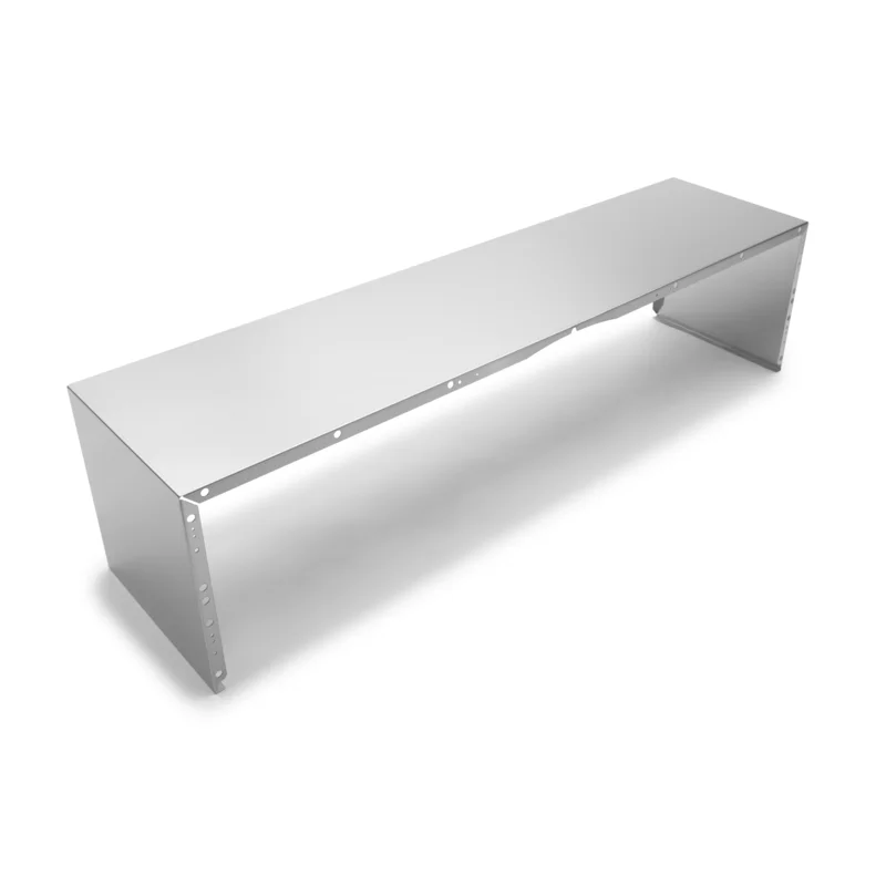 Whirlpool - 48 Inch Full Width Duct Cover Accessory in Stainless - EXTKIT06ES Stainless