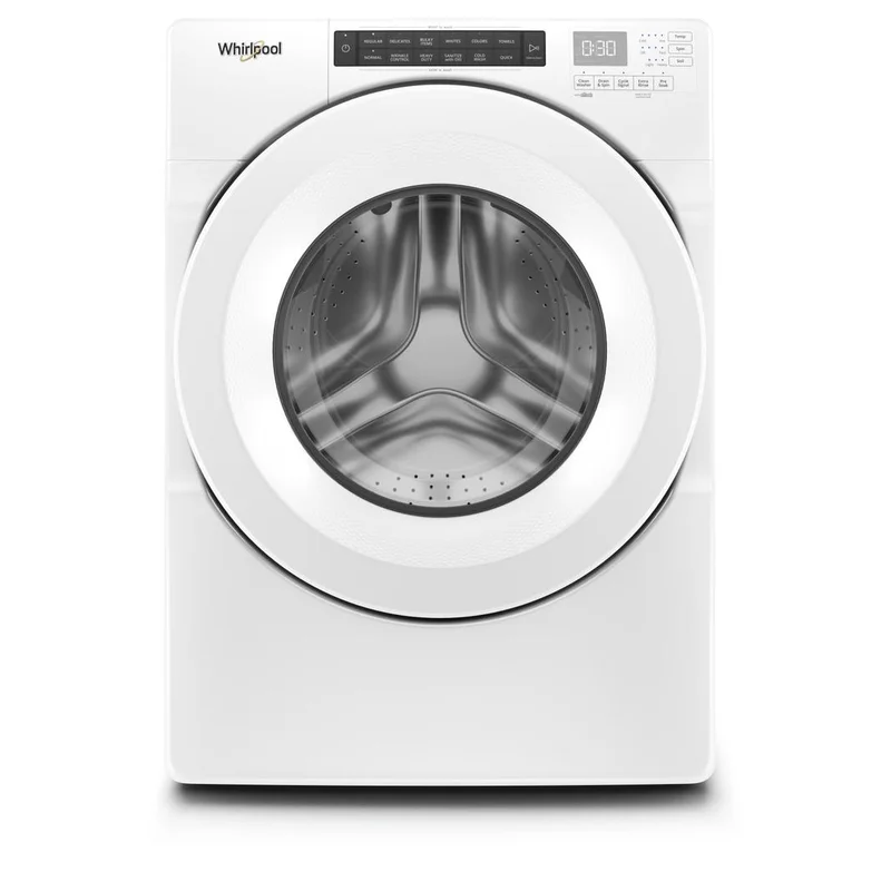 Whirlpool - 5.0 cu. Ft Front Load Washer in White - WFW560CHW White