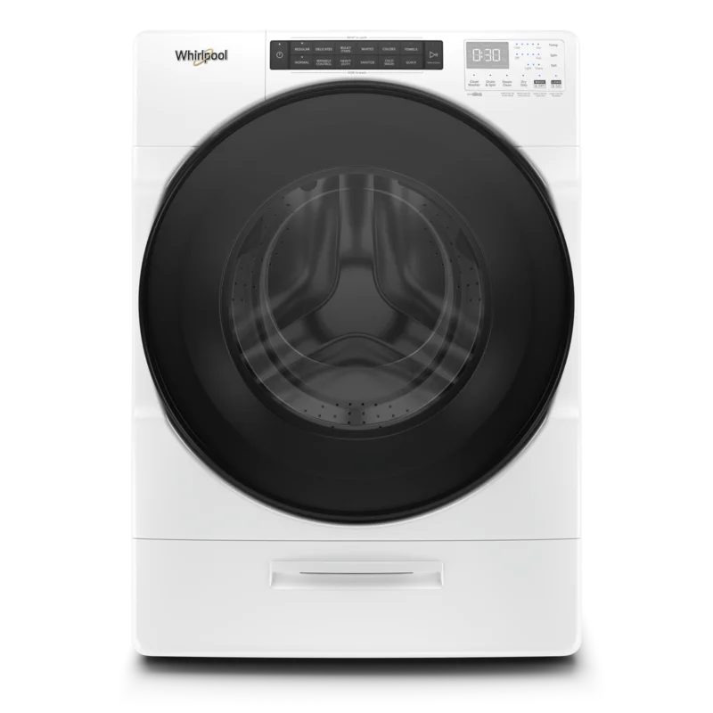 Whirlpool - 5.2 cu. Ft Front Load All In One Washer Dryer in White - WFC682CLW White