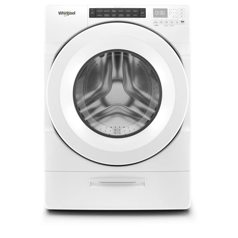 Whirlpool - 5.2 cu. Ft Front Load Washer in White - WFW5620HW White