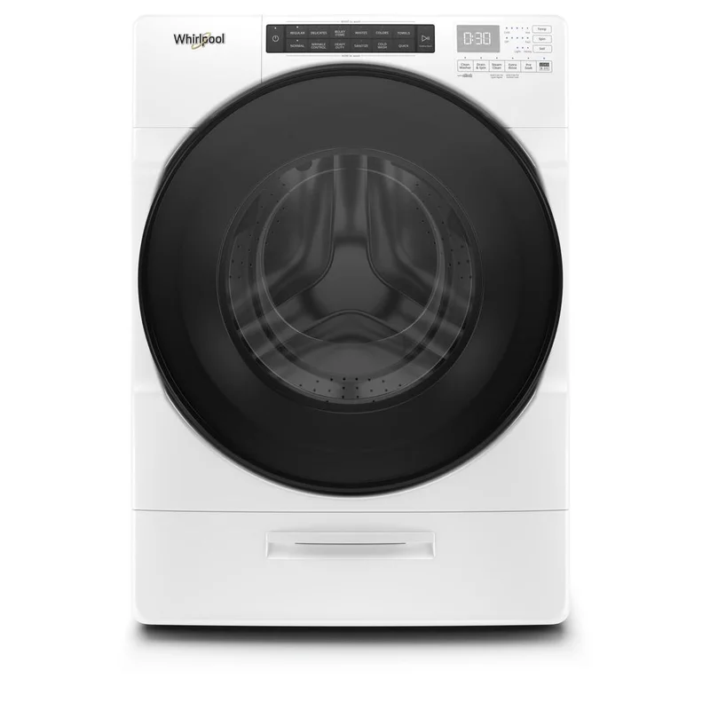 Whirlpool - 5.2 cu. Ft Front Load Washer in White - WFW6620HW White