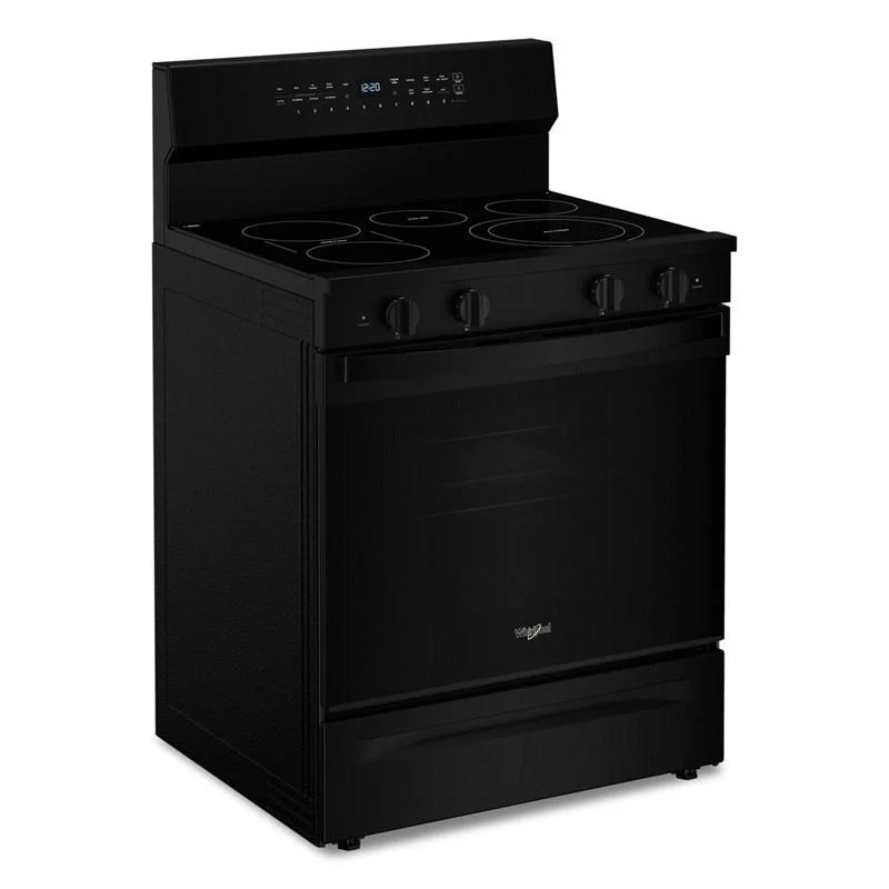 Whirlpool - 5.3 cu. ft  Electric Range in Black - YWFES7530RB Black