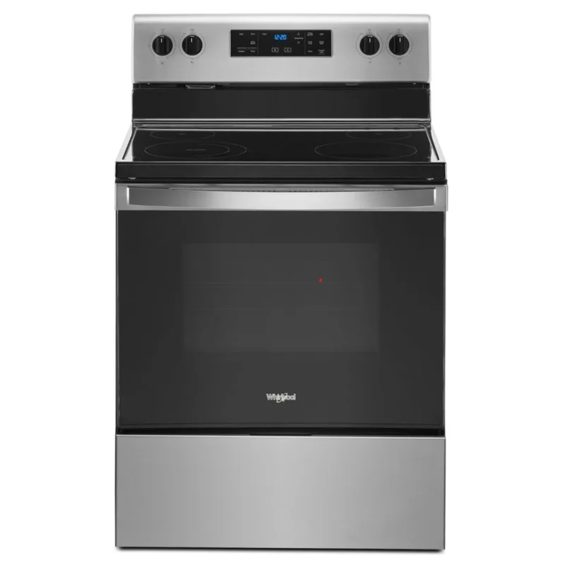 Whirlpool - 5.3 cu. ft  Electric Range in Stainless - YWFE515S0JS Stainless