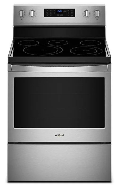 Whirlpool - 5.3 cu. ft Electric Range in Stainless - YWFE550S0HZ Stainless
