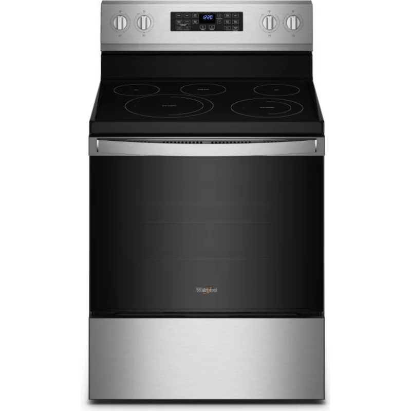 Whirlpool - 5.3 cu. ft  Electric Range in Stainless - YWFE550S0LZ Stainless
