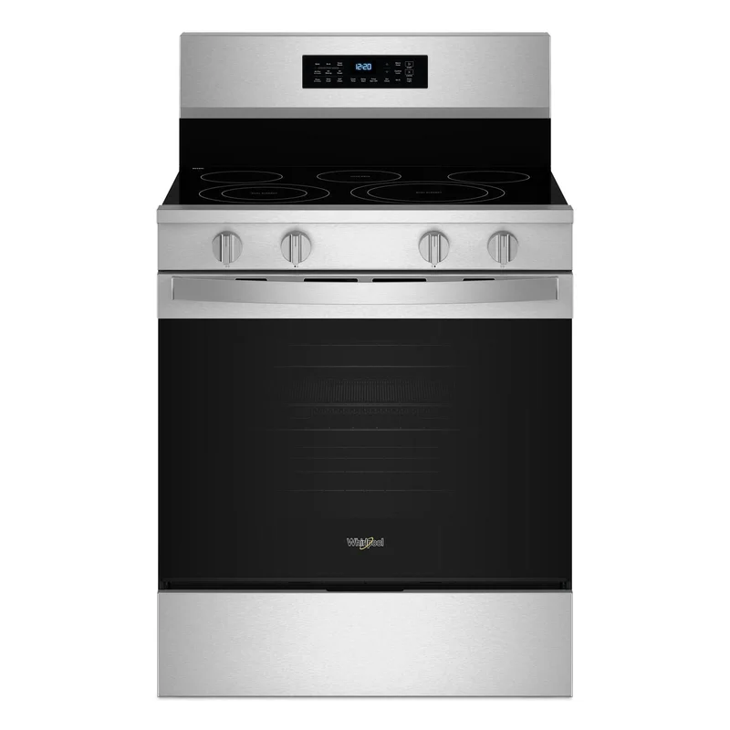 Whirlpool - 5.3 cu. ft Electric Range in Stainless - YWFES7030SZ Stainless
