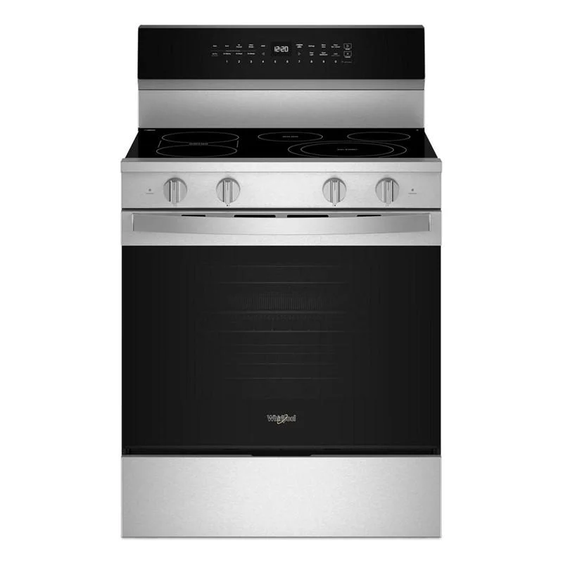 Whirlpool - 5.3 cu. ft Electric Range in Stainless - YWFES7530RZ Stainless
