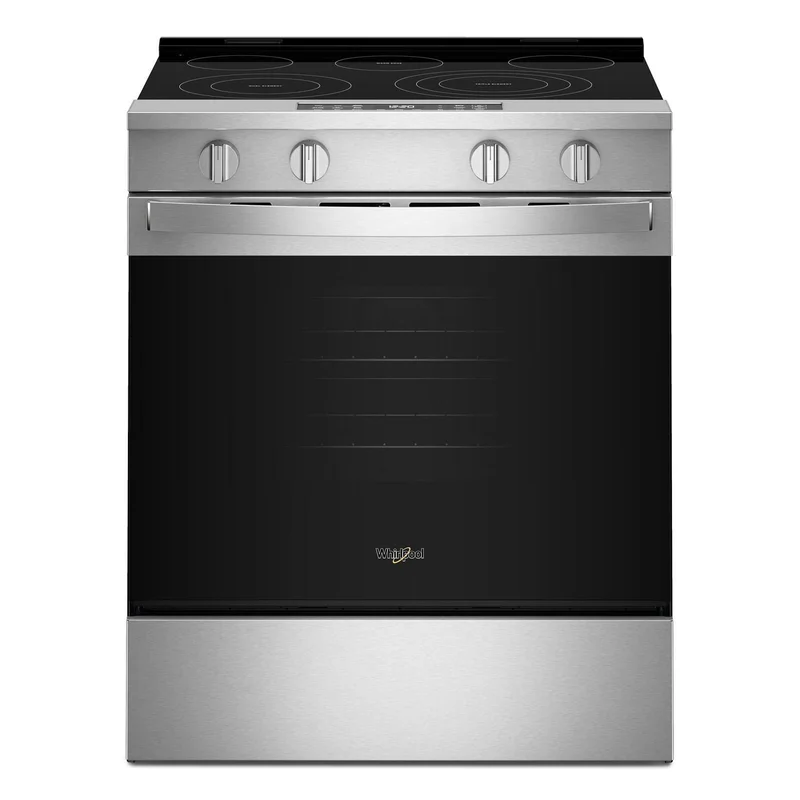 Whirlpool - 5.3 cu. ft Electric Range in Stainless - YWSES5030SZ Stainless