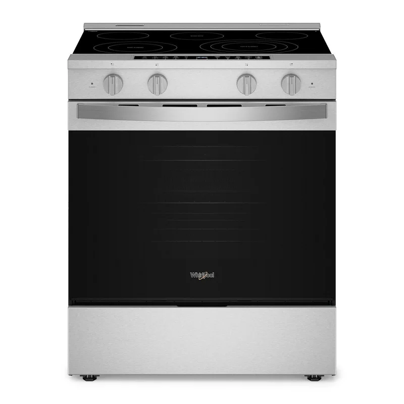 Whirlpool - 5.3 cu. ft Electric Range in Stainless - YWSES7530RZ Stainless