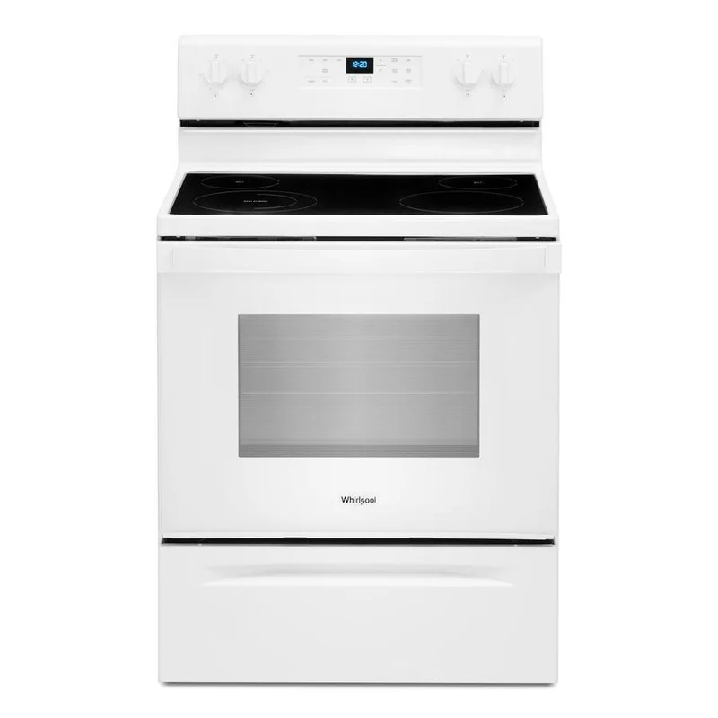 Whirlpool - 5.3 cu. ft Electric Range in White - YWFE515S0JW White