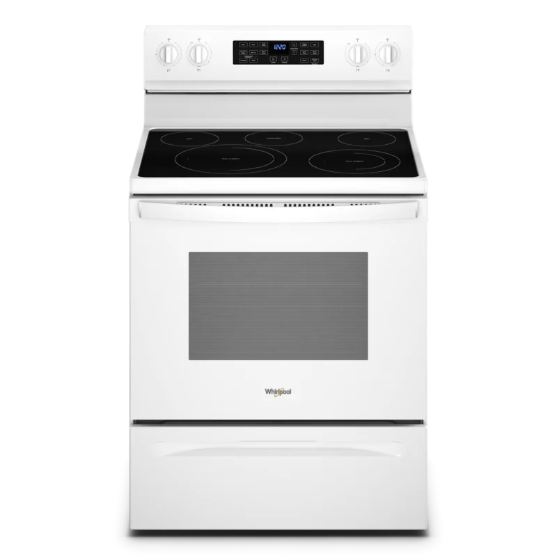 Whirlpool - 5.3 cu. ft Electric Range in White - YWFE550S0LW White