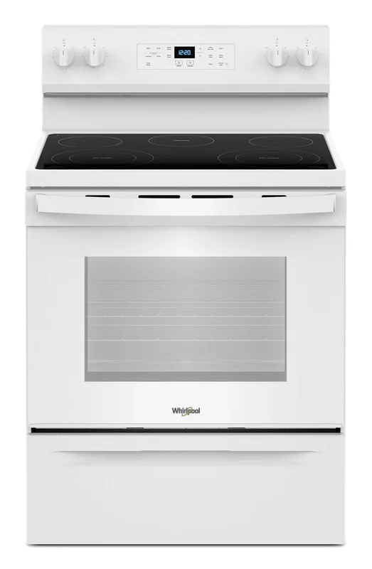 Whirlpool - 5.3 cu. ft Electric Range in White - YWFES3330RW White