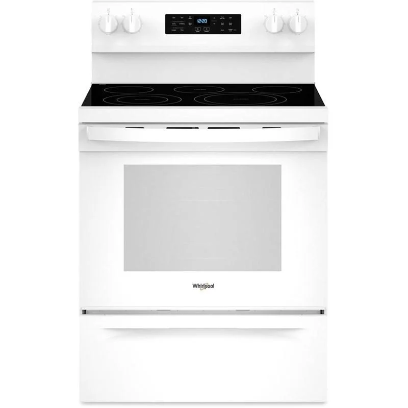 Whirlpool - 5.3 cu. ft Electric Range in White - YWFES5030RW White