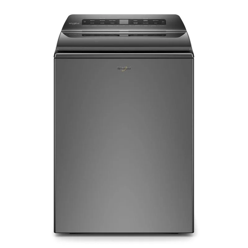 Whirlpool - 5.4 cu. Ft Top Load Washer in White - WTW5105HC White