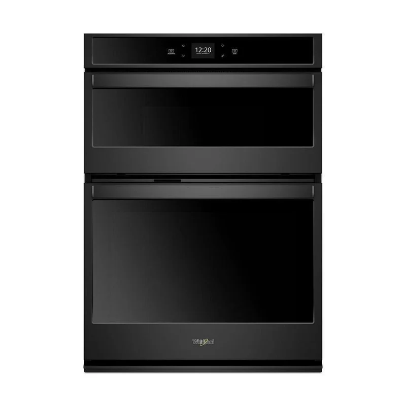 Whirlpool - 5.7 cu. ft Combination Wall Oven in Black - WOC54EC7HB Black