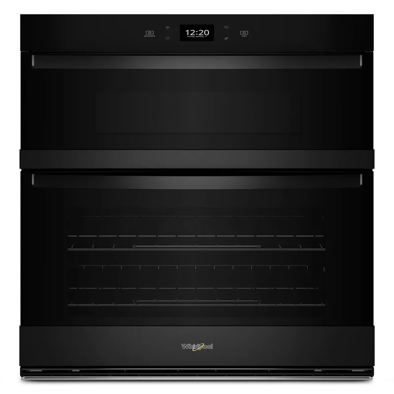 Whirlpool - 5.7 cu. ft Combination Wall Oven in Black - WOEC5027LB Black