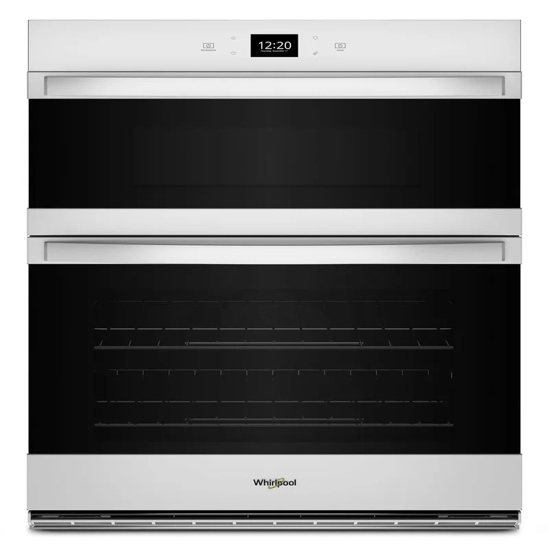 Whirlpool - 5.7 cu. ft Combination Wall Oven in White - WOEC5027LW White