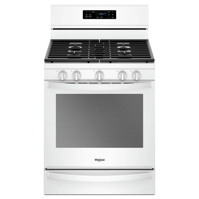Whirlpool - 5.8 cu. ft Gas Range in White - WFG775H0HW White