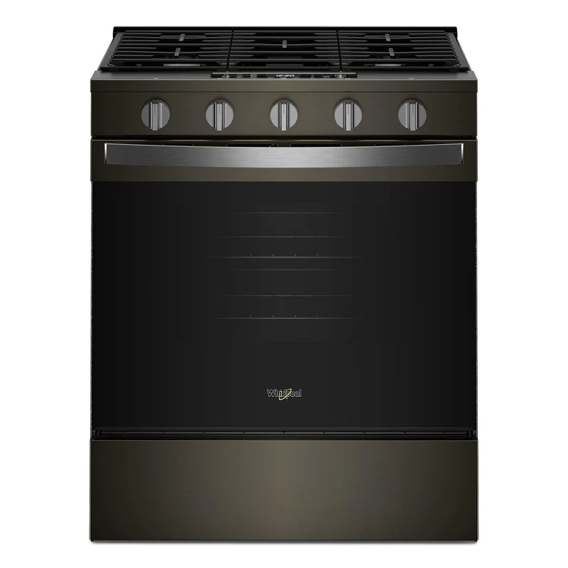 Whirlpool - 5 cu. ft Gas Range in Stainless - WSGS5030SV Stainless