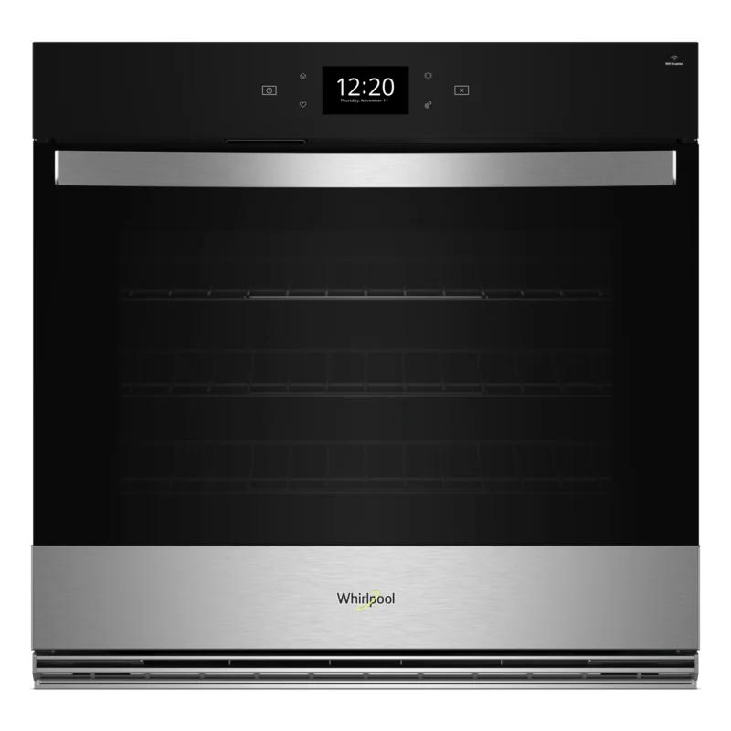 Whirlpool - 5 cu. ft Single Wall Oven in Stainless - WOES7030PZ Stainless