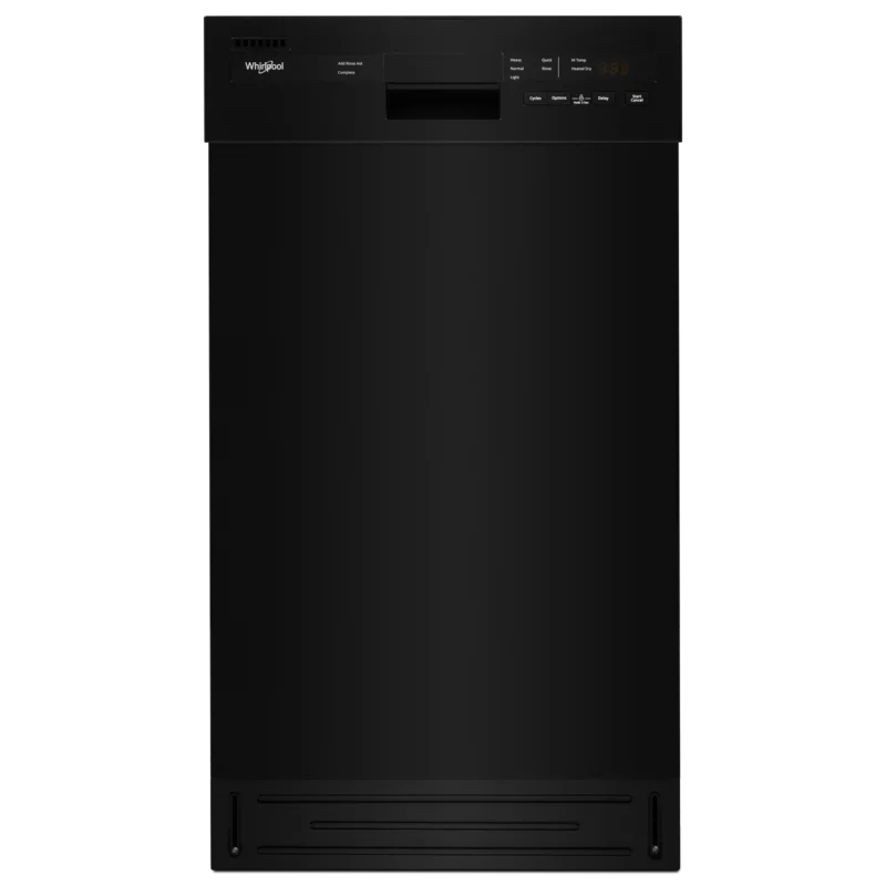 Whirlpool - 50 dBA Built In Dishwasher in Black - WDPS5118PB Black