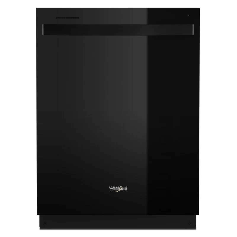 Whirlpool - 50 dBA Built In Dishwasher in Black - WDT740SALB Black