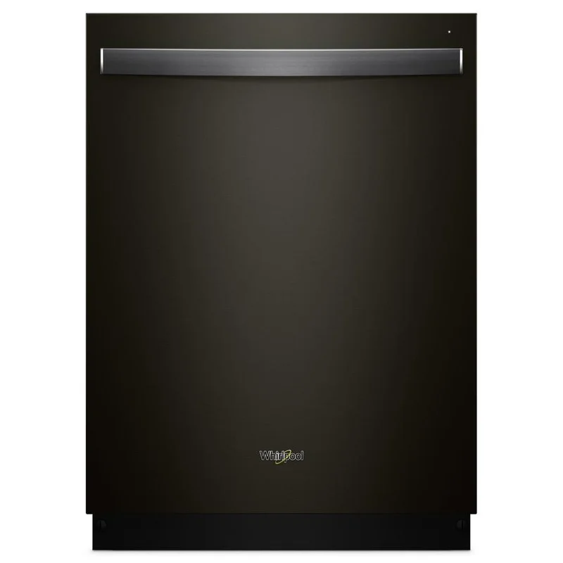 Whirlpool - 51 dBA Built In Dishwasher in Black Stainless - WDT730PAHV Black Stainless