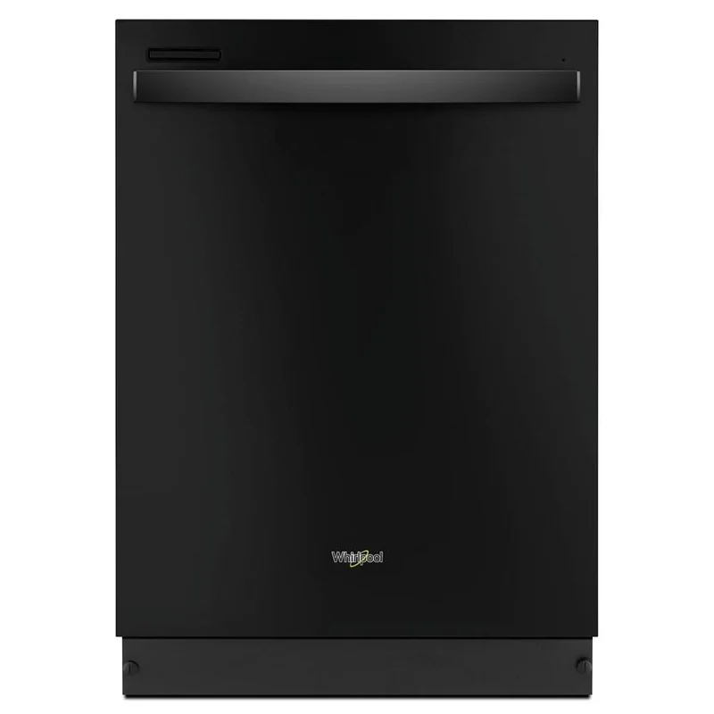 Whirlpool - 51 dBA Built In Dishwasher in Black - WDT710PAHB Black