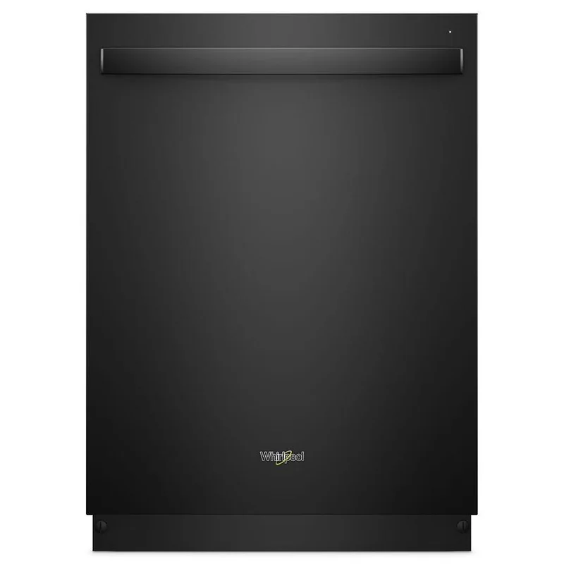 Whirlpool - 51 dBA Built In Dishwasher in Black - WDT730PAHB Black