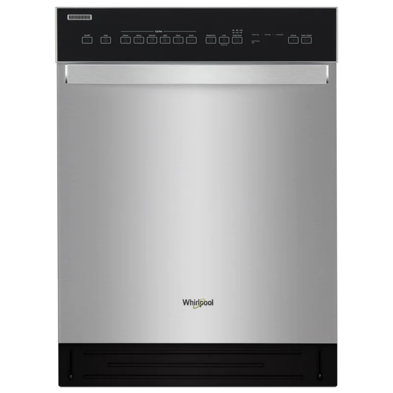 Whirlpool - 51 dBA Built In Dishwasher in Stainless - WDF550SAHS Stainless