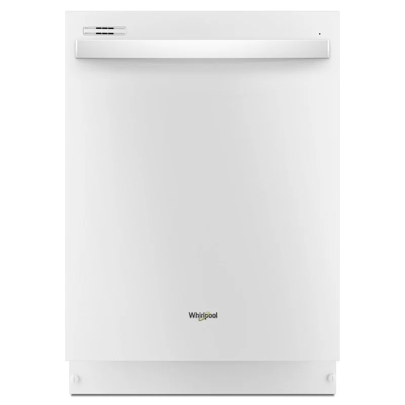Whirlpool - 51 dBA Built In Dishwasher in White - WDT705PAKW White
