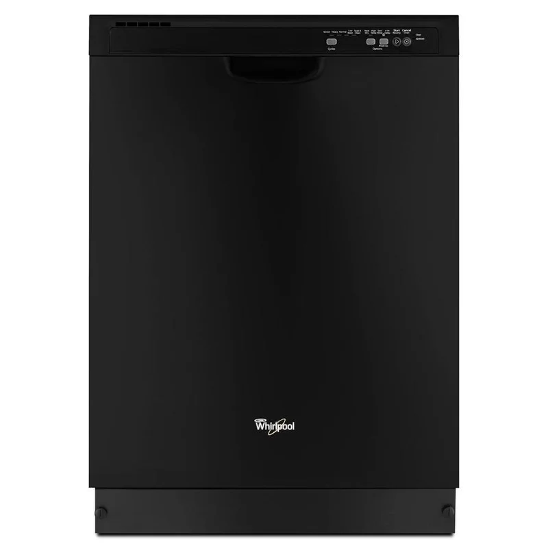 Whirlpool - 53 dBA Built In Dishwasher in Black - WDF540PADB Black