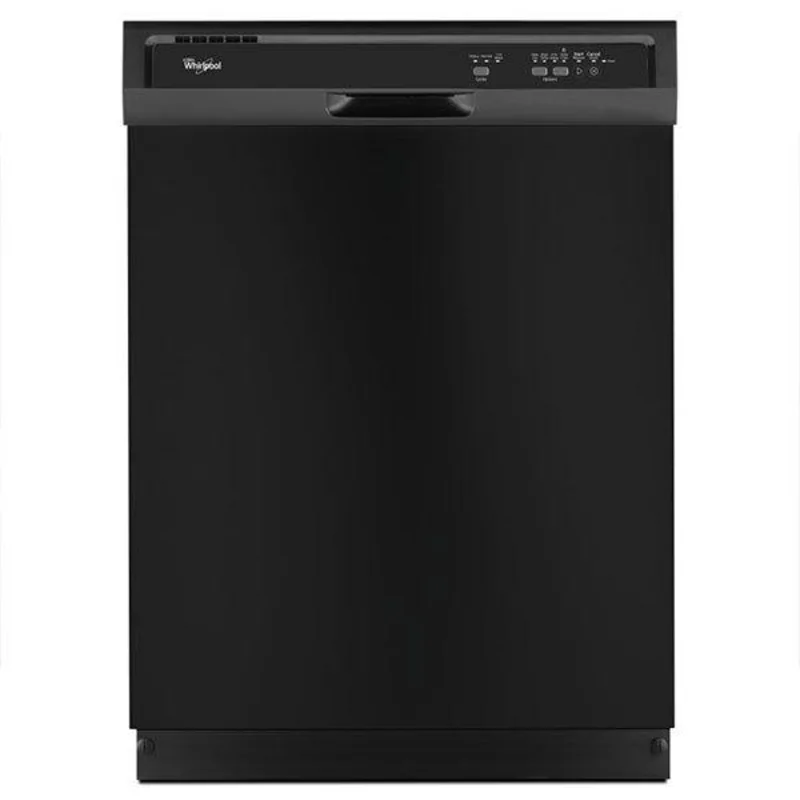 Whirlpool - 55 dBA Built In Dishwasher in Black - WDF330PAHB Black