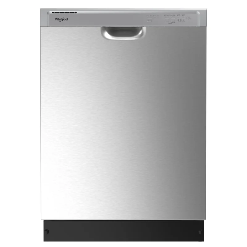 Whirlpool - 57 dBA Built In Dishwasher in Stainless - WDF340PAMM Stainless