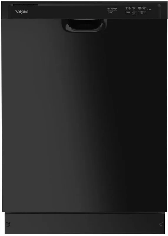 Whirlpool - 59 dBA Built In Dishwasher in Black - WDF331PAMB Black