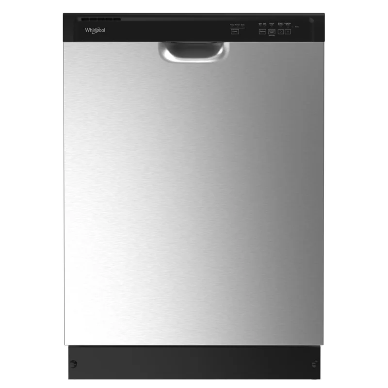 Whirlpool - 59 dBA Built In Dishwasher in Stainless - WDF331PAMS Stainless