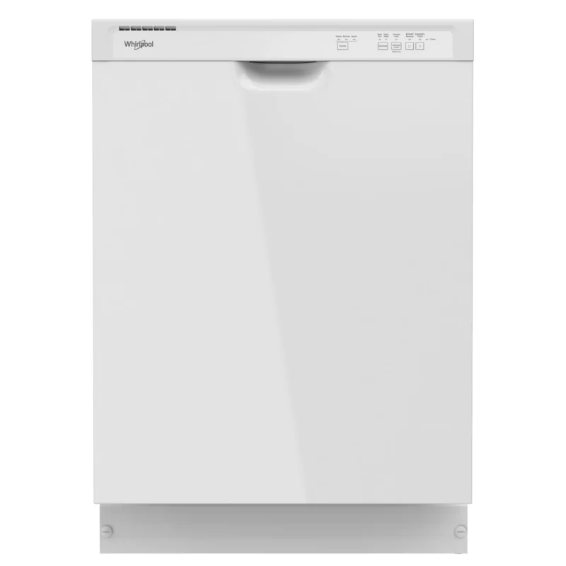 Whirlpool - 59 dBA Built In Dishwasher in White - WDF331PAMW White
