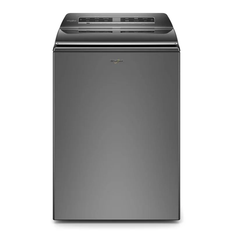 Whirlpool - 6.1 cu. Ft Top Load Washer in Grey - WTW7120HC Grey