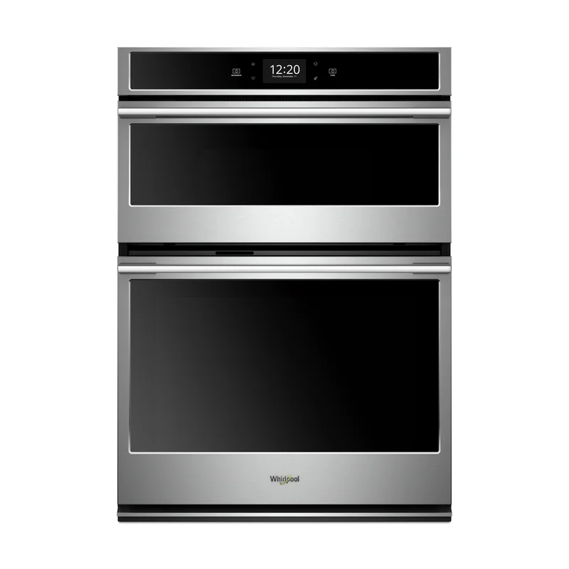 Whirlpool - 6.4 cu. ft Combination Wall Oven in Stainless - WOCA7EC0HZ Stainless