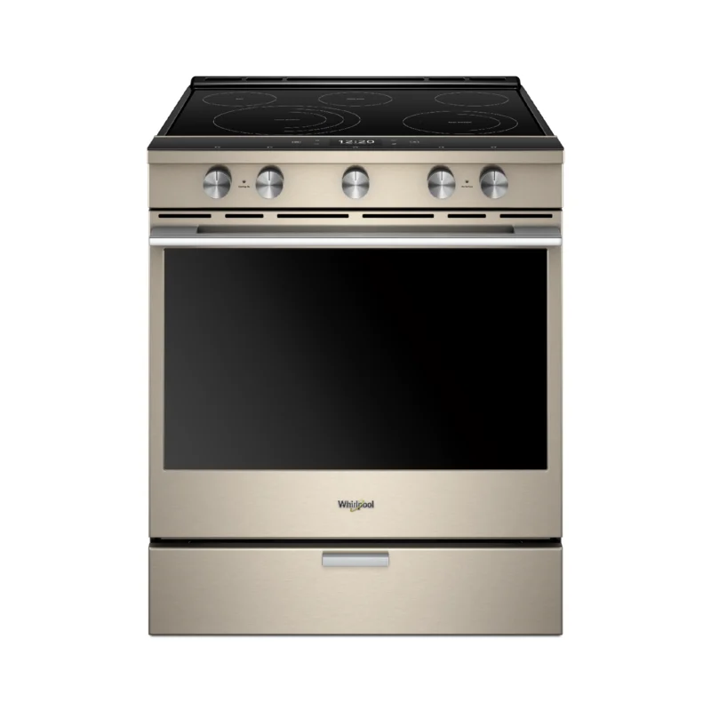 Whirlpool - 6.4 cu. ft Electric Range in Bronze - YWEEA25H0HN Bronze