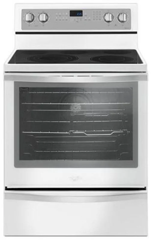 Whirlpool - 6.4 cu. ft Electric Range in White - YWFE745H0FH White