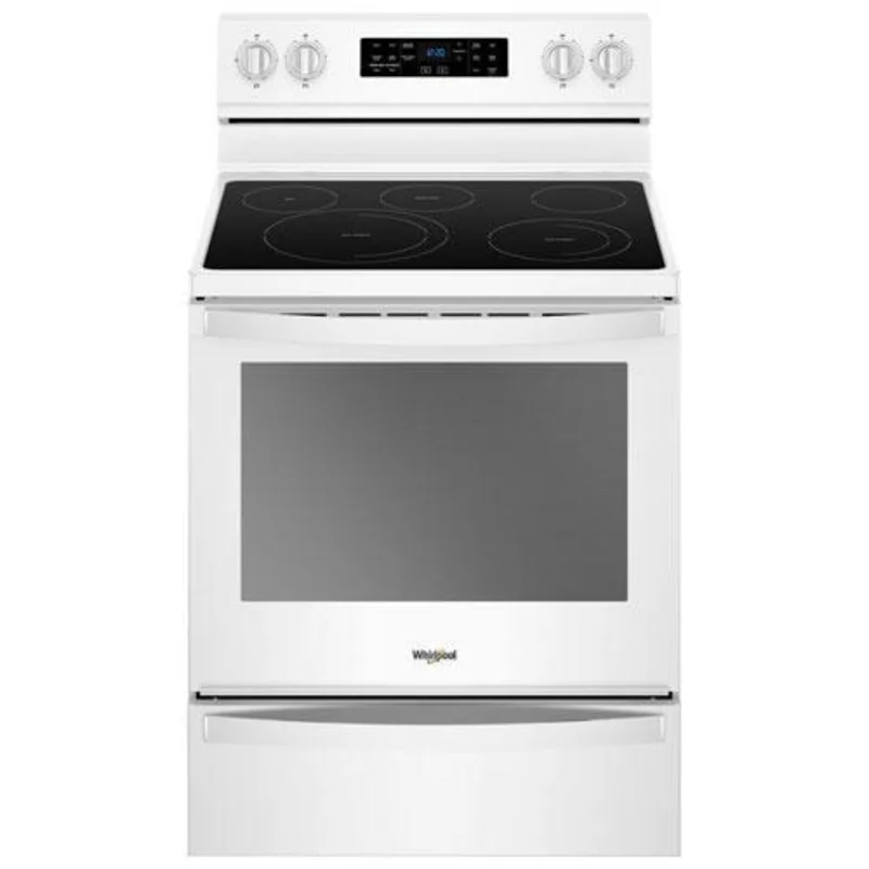 Whirlpool - 6.4 cu. ft Electric Range in White - YWFE775H0HW White